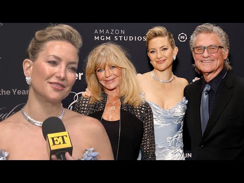 Kate Hudson Reacts to Goldie Hawn and Kurt Russell's Sweet Career Support (Exclusive)