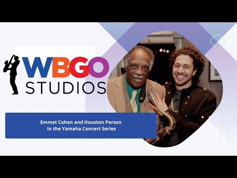 Watch the performance by Emmet Cohen and Houston Person in the Yamaha Concert Series