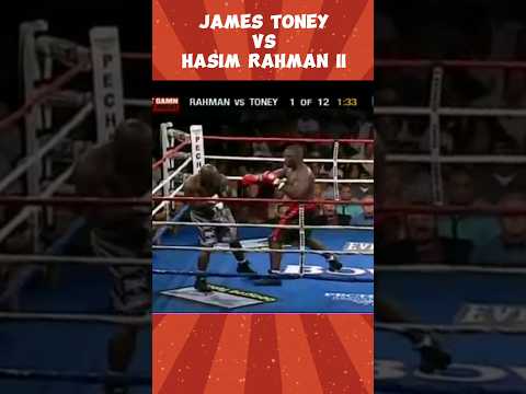 Hasim Rahman Vs James Toney II - 2008 #boxing #heavyweightboxer