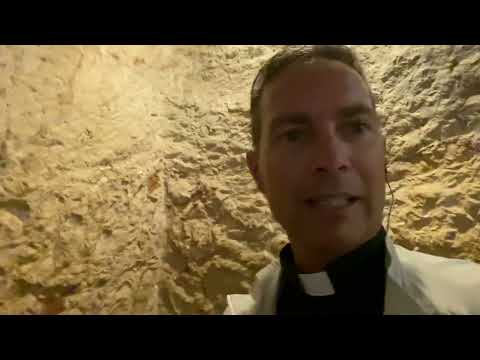 October 7, 2022 - Holy Land - possible cell Jesus stayed in Holy Thursday night