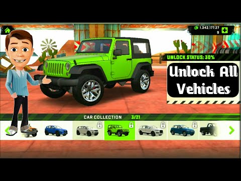 Extreme SUV Driving Simulator 3D | Unlock All Vehicles |  Best Off Road Car Simulator