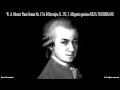 MOZART Piano Sonata No. 13, III. Allegretto ...