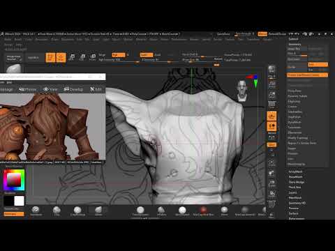 Mastering Zbrush Creating amazing props and characters pt 45 character Proportion