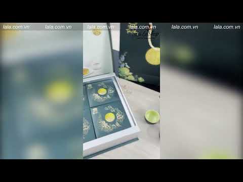 Bánh Trung Thu Kinh Đô Trăng Vàng Hồng Ngọc An Lành Thượng Hạng - Hộp 4 bánh 160g/bánh (HNG)