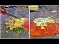 Butter Loaded Egg Boil Tikka Raju Omlet Egg Street Food Indian Street Food