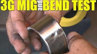 🔥 Uphill MIG Welding and Bend Test