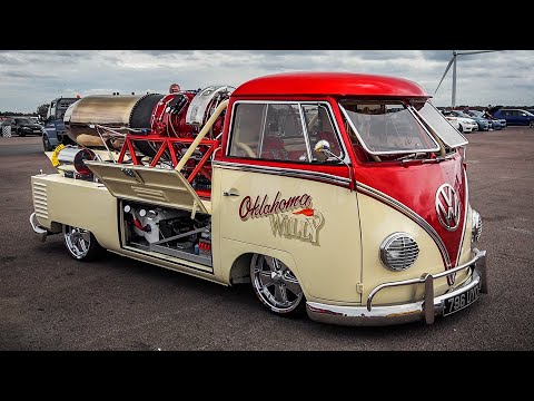 Drag Race At Santa Pod Raceway
