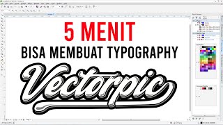 Download lagu TUTORIAL BELAJAR MUDAH DAN SEDERHANA MEMBUAT TYPOGRAPHY DENGAN CORELDRAW mp3