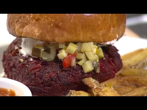 A vegan beet burger everyone will love