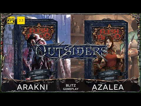 Outsiders blitz decks review. Arakni vs Azalea - Flesh and Blood TCG
