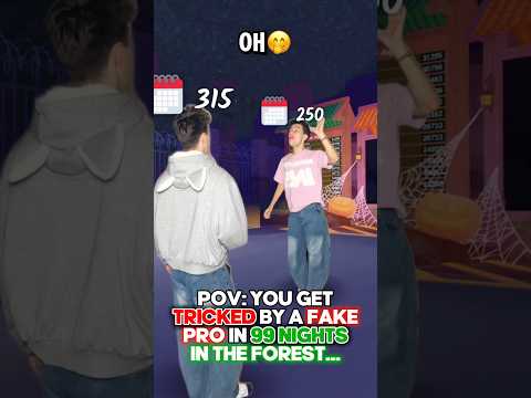 Have YOU Met A FAKE Pro In 99 NIGHTS In The FOREST…💀🌳⁉️
