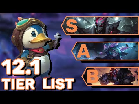 My Strategy & Tierlist For Climbing Patch 12.1 | TFT Guide Teamfight Tactics