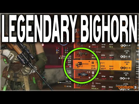 The Division 2 BEST & FASTEST WAY to Farm the LEGENDARY BIGHORN AR in 2025!