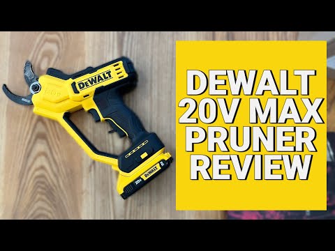 DeWalt 20V Max Pruner Unboxing & Review - Great For Trimming