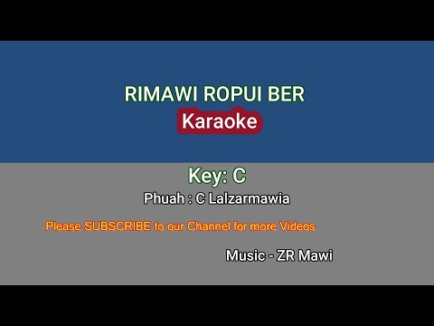 RIMAWI ROPUI BER  Karaoke (Female)