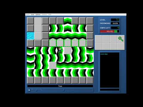 CCLP1 level 71 solution - 302 seconds