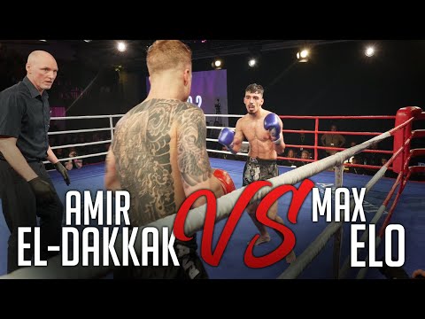 Amir El-Dakkak vs Max Elo | 19 Year Old PHENOM Faces Experienced Fighter | STHLM Fight Night