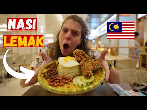 FIRST TIME TRYING MALAYSIAN FOOD IN KUALA LUMPUR 🇲🇾