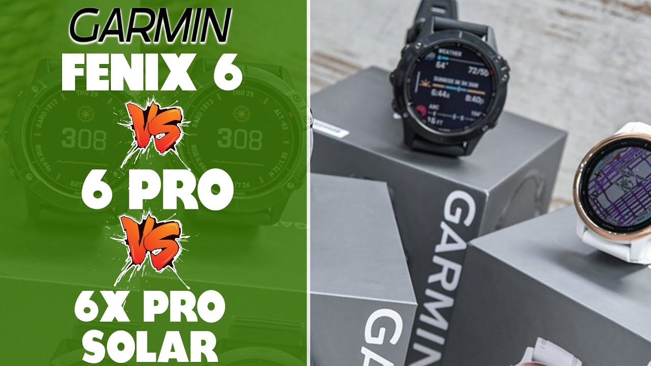 Garmin Fēnix 6 vs 6 Pro vs 6X Pro Solar: Don't Buy Until You Watch This!