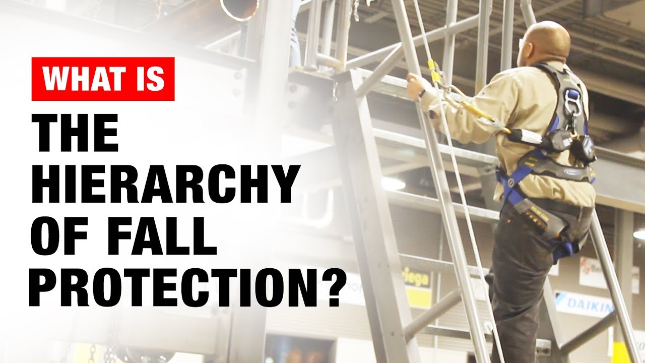 What is the Hierarchy of Controls for Personal Fall Protection?