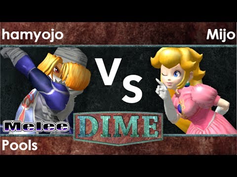 DIME 23 - FX | hamyojo (Sheik) vs Mijo (Peach) Pools - Melee