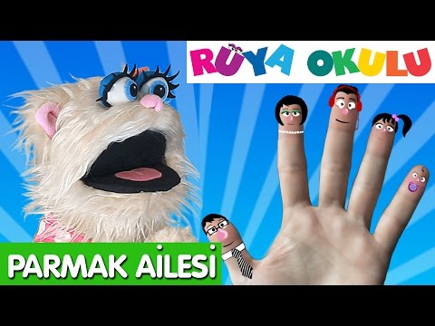 Parmak Ailesi - Finger Family - Turkish - RÜYA OKULU