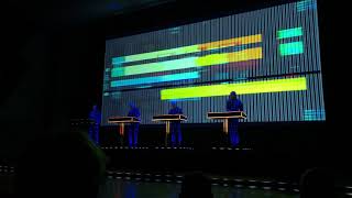 Kraftwerk 3D Full live concert Helsinki 15.2.2018 late show