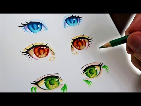 Comment Dessiner des Yeux d'Anime ! (Techniques faciles)