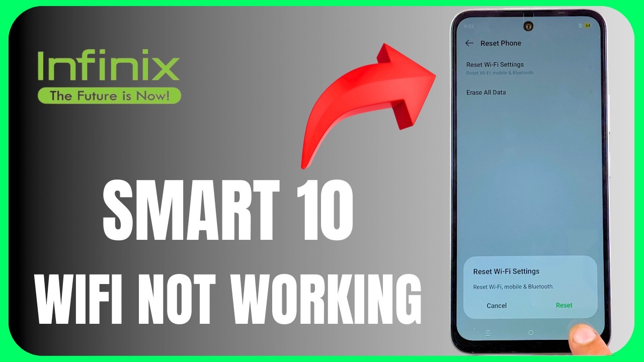 📶 Infinix Smart 10 WiFi & Bluetooth Not Working 😱📱 | Fix It NOW! 🔥