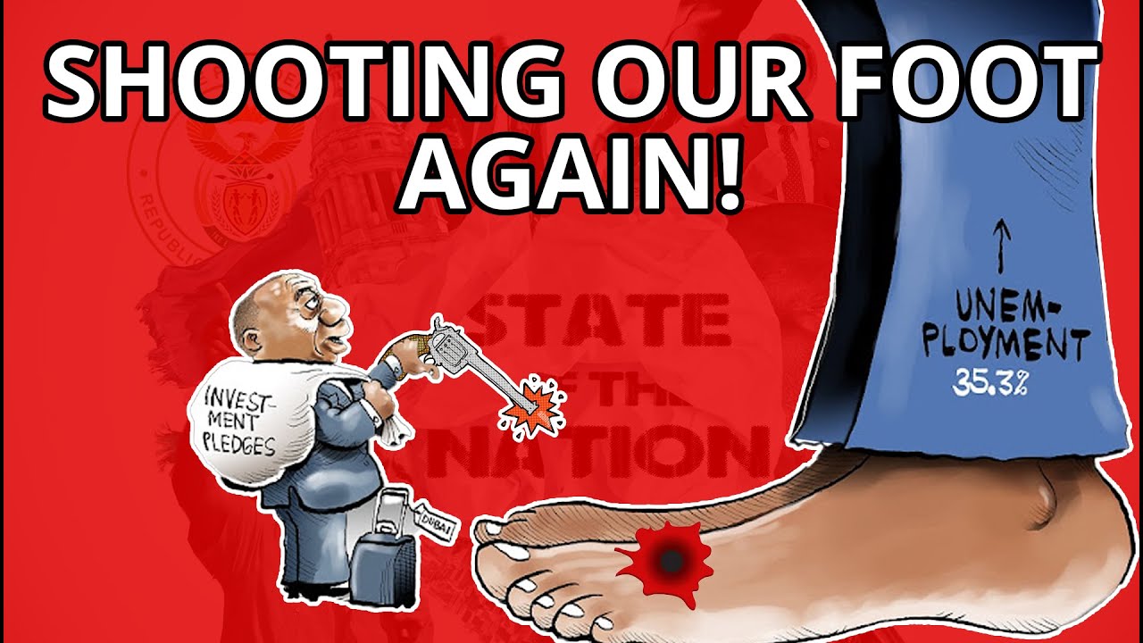 SOUTH AFRICA SHOOTS ITSELF IN THE FOOT AGAIN! : new race based laws signed into law.