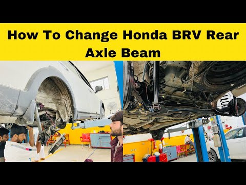 How To Change Honda BRV Rear Axle Beam