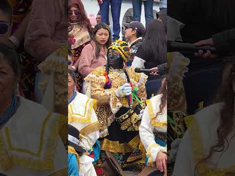 Mama Negra latacunga #cultura #bandatradicional #baile #milindoecuador