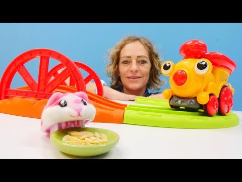 Die Wunderbox - Der Zug bekommt neue Gleise - Spielzeugvideo für Kinder