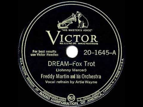 1945 Freddy Martin - Dream (Artie Wayne, vocal)