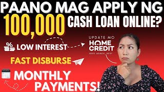 PAANO MAG APPLY CASH LOAN SA HOME CREDIT ✅ LEGIT LOAN APP ❌ NOT 30 DAYS  ✅ FAST APPROVAL