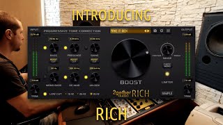 Video thumbnail for RICH: Sonic Gold - Audio Mastering Plugin by 2getheraudio