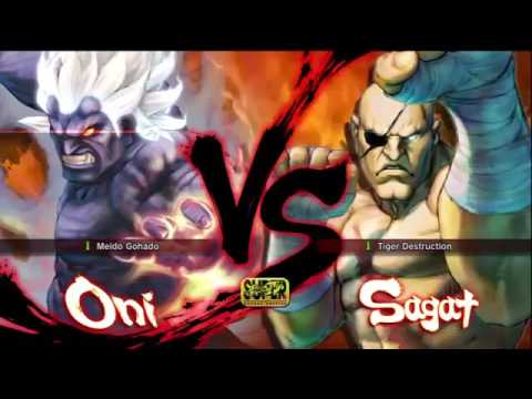 Wildcat815 ( Oni ) Vs Sunset01 ( Sagat ) Arcade Edition 720p HD.flv