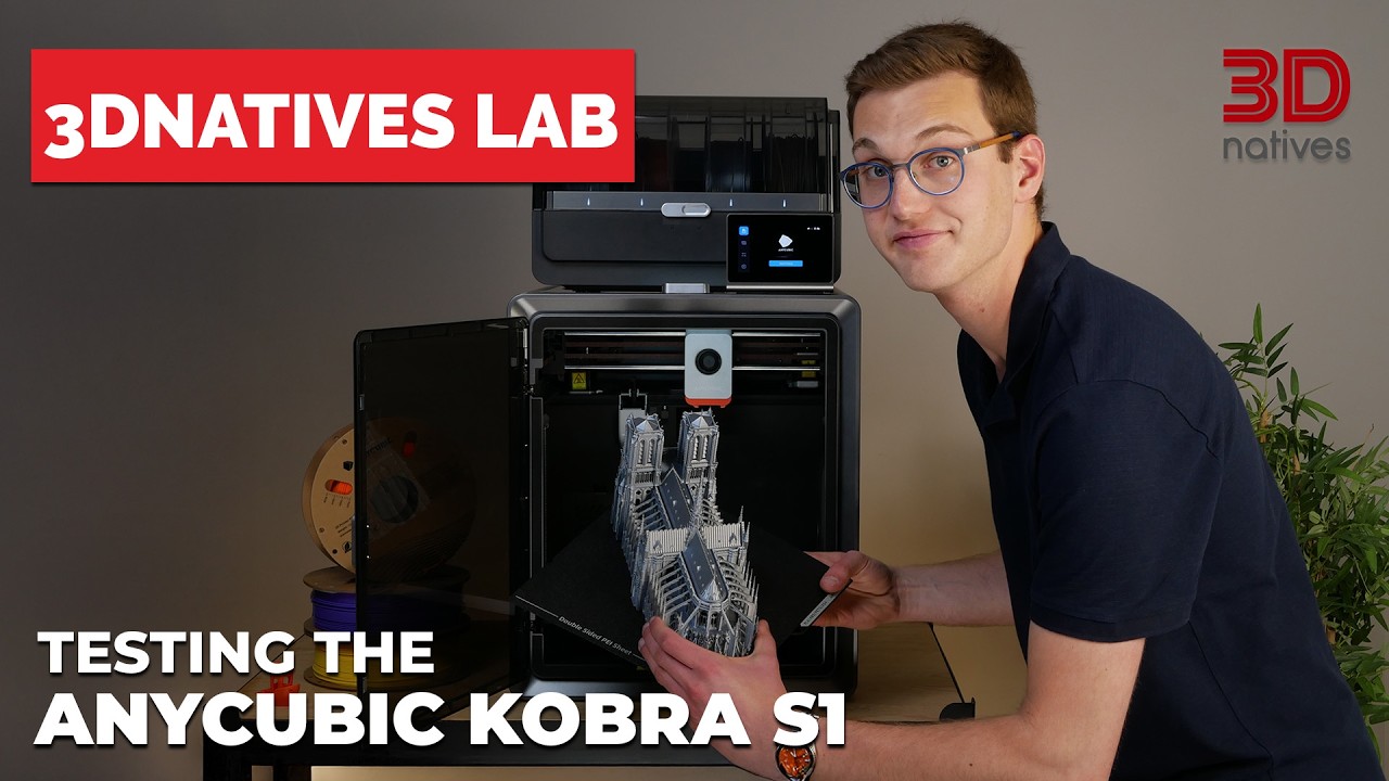 Anycubic Kobra S1 video review thumbnail