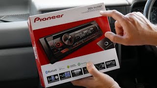 Einfach zu installierendes Pioneer DEH S420BT-Hauptgerät