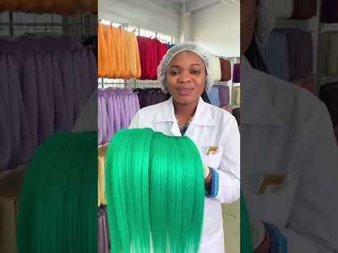 From Plantain stem to Wig !😱 #Shorts#PlantainFiber#Wigs#HairExtensions#HairTransformation #viral