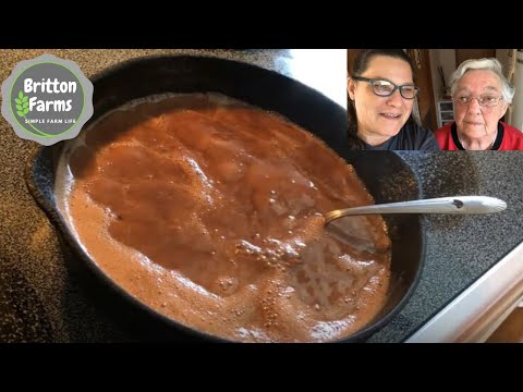How to Make Chocolate Gravy