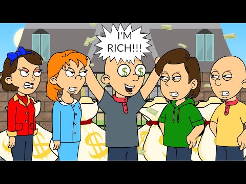 Classic Caillou Pretends to have Cancer, Starts a Go Fund Me Page, and Gets Grounded!