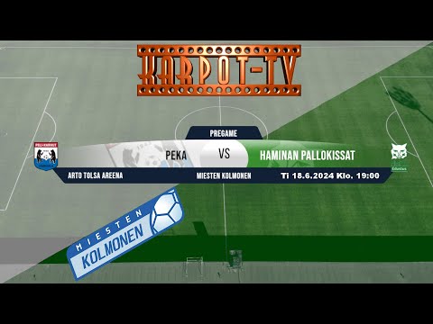 18.6.2024 | PeKa - HaPK | Miesten Kolmonen | Arto Tolsa Areena