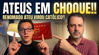 ATEUS EM CHOQUE: UM DOS MAIORES ATEUS DO MUNDO CONVERTEU AO CATOLICISMO!!