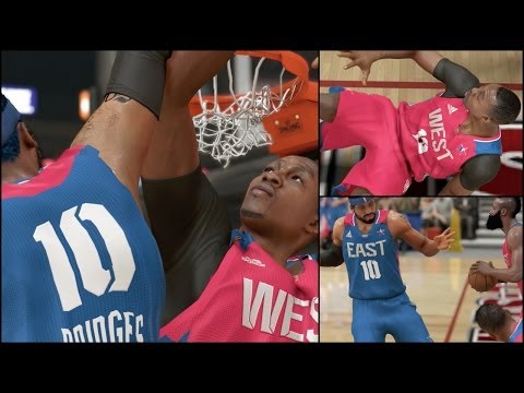NBA 2k14 MyCAREER PS4 Gameplay - All-Star Game Bridges Ends Dwight Howards Career | Crazy Alley Oops