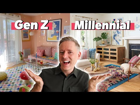 Gen Z vs Millennial Interior Design Trends | What Were We Thinking!?