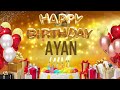 AYAN Happy Birthday Ayan