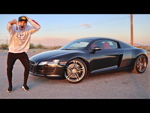 BUYING MY FIRST SUPERCAR AT AGE 20!!! *AUDI R8* Video