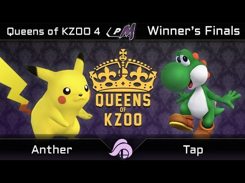 Queens of Kzoo IV Project M Winners Finals - Anther (Pikachu) vs. eyeheartlovetap (Yoshi)