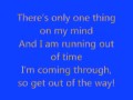 Woman on a mission - Lyrics 